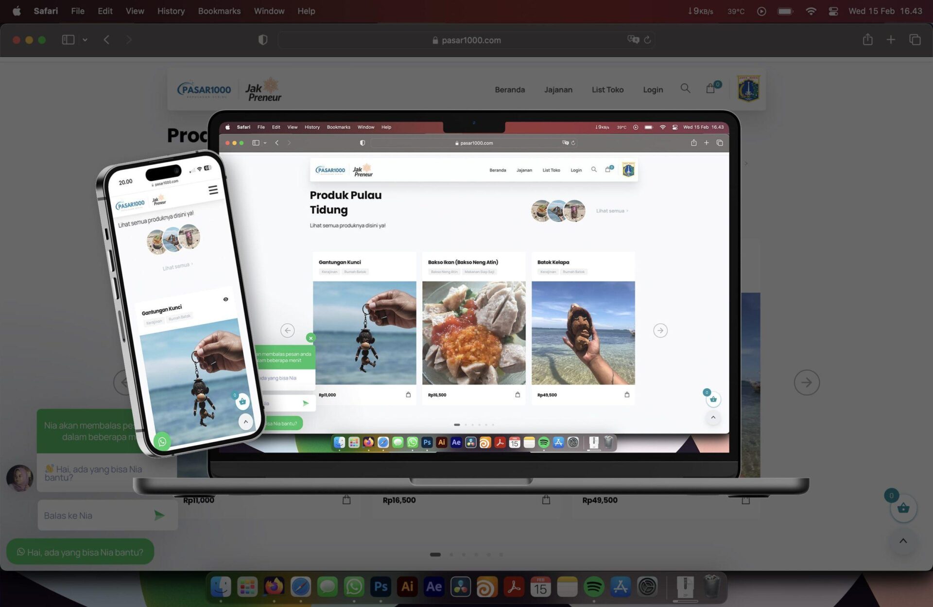 Banner Web Pasar1000